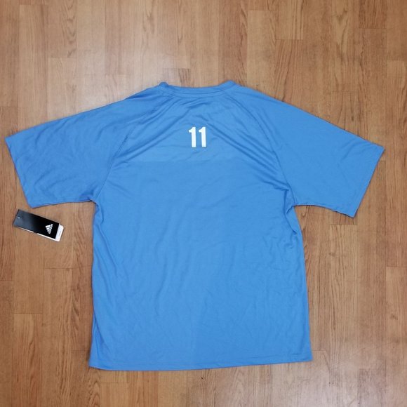 Men's Adidas Climalite Running Soccer Shirt S - Picture 3 of 3